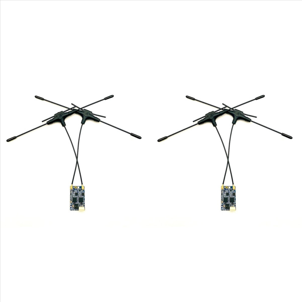 2X Elrs Dual Band Gemini Receiver 900Mhz 2.4Ghz Expresslrs Rx Receiver Tcxo For Rc Fpv Long Range Drone Fixed Wing 4852840289604