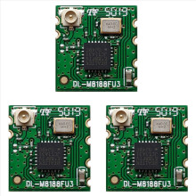 3x RTL8188FTV WLAN-Modul mit Block für Linux und Android, USB-Schnittstelle, 2,4 GHz, BL-M8188FU3