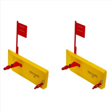 2X Prancha Lateral de Pesca para Barco, Prancha de Embutir para Pesca de Corrico, Prancha de Mergulho para Pesca de Corrico à Direita