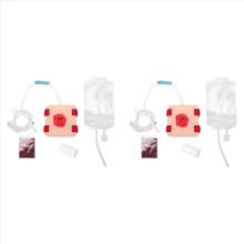2X Wondsimulatie Wond Hemostase Verband Huid Wondmodel Trauma Gesimuleerde Wond Praktijkmodule Hemostase