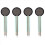 4X FSR402 Resistive Thin Film Pressure Sensor Pressure Switch Long Tail Force Sensitive Resistor 1