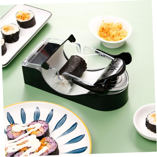 Sushi Maker and Roller for Home Use, Fast DIY Rice and Vegetable Roll Making, Durable Design 2