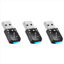 3X AX900 USB WiFi 6-adapter 900 Mbps Bluetooth 5.4 2-in-1 USB-dongle 2.4G 5G draadloze WLAN-ontvanger voor Win10 en Win11