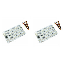 2 unidades de teclado CardKB V1.1 Mini QWERTY de 50 teclas com microcontrolador ATMega8A, LED RGB, programável para UIFlow (MEGA8A)