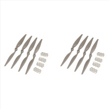 8 stuks RC-propellers CW 12x6 inch voor vliegtuigen met adapterringen