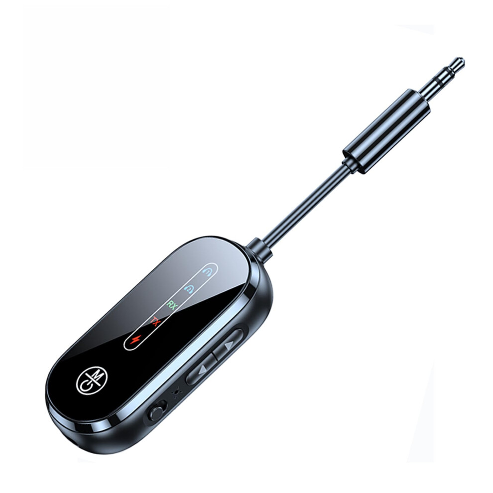Bluetooth 5.4 Transmitter Receiver With Low Latency, Dual Device Pairing For Tv, Car And Headphones 9189345652158