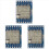 3X SX1278 LoRa Module LoRa 02 433M Adapter Module Wireless Transmission SPI Communication Module 1