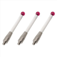 3x dotyková sonda A 5000 3709 CMM 50 mm kontaktné sondy keramické meracie drieky - 6 mm guľôčkový hrot, príslušenstvo pre CNC nástroje