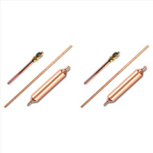6X koelkastfilterdroger met toegangsventiel, fosforbronzen lasstaaf voor koel-/airconditioner