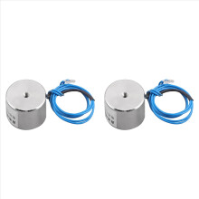 2X -P25/20 DC12V 5Kg Magnete di sollevamento elettrico Elettromagnete Solenoide 10,8mm