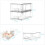 2 Pack Clear Plastic Storage Drawers with Handles, Stackable Bins with Removable Dividers for Kitchen, Pantry and Under Sink 2