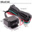 2 interrupteurs à bascule pour treuil de VTT/UTV 12 V avec kit de câble de commande au guidon 5