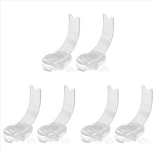 6 stuks acryl penhouder displaystandaard geschikt voor thuis, school, kantoor of winkel (transparant)