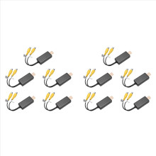 10X USB naar CVBS video-uitgangsadapterboxinterface voor aansluiting op monitorweergaveapparaat voor Android Radio Multimedia (A)