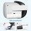 Bateria externa dupla para headset VR com design de power bank e porta Type-C. 5