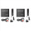 Reprodutor multimídia com 2 HDDs MKV 264, Full HD 1080p, USB, compatível com SD, TV Box, RMVB e WMV, plugue europeu. 1