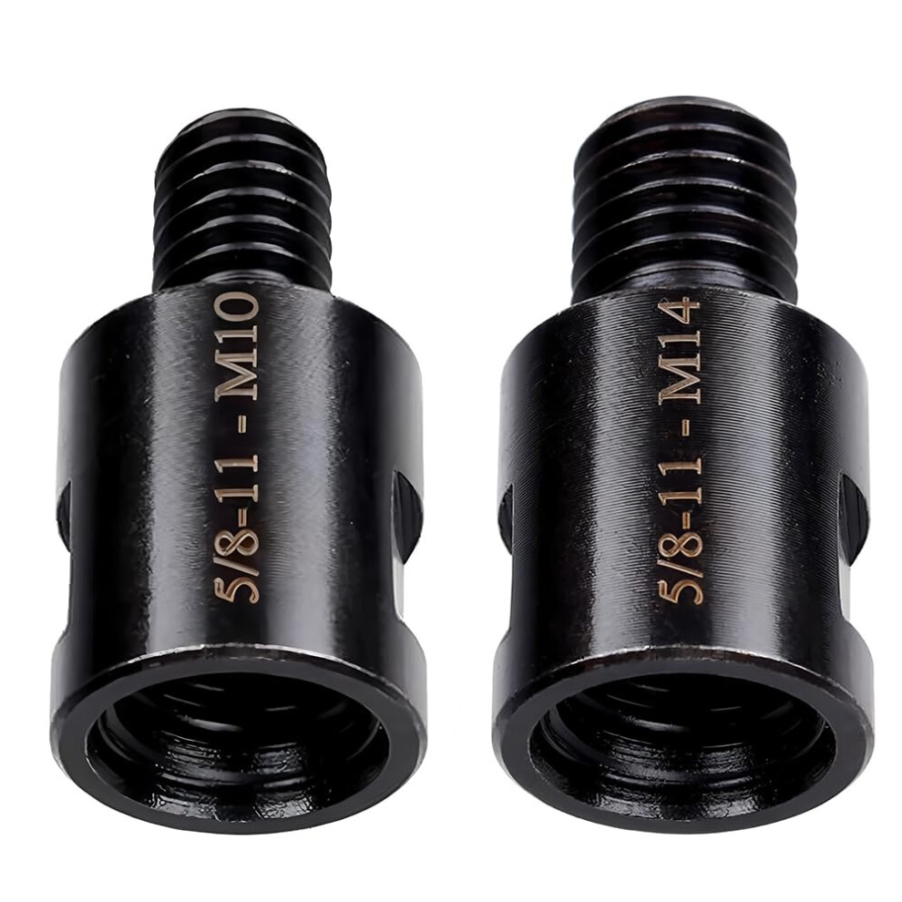 2 Pcs Angle Grinder Thread Adapter 5/811 To M10 M14, Heavyduty Converter For Secure Thread Conversion And Multitool Compatibility 9189345652325
