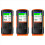 3x formaldehydedetector Luchtkwaliteitsmonitor PM 2.5 Draagbare display Luchtvervuilingsmeter Mini-stoftester voor thuis en in de auto 1