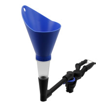 Universal Engine Oil Funnel Kit with 360 Rotatable LargeCapacity Design and Extension Tube