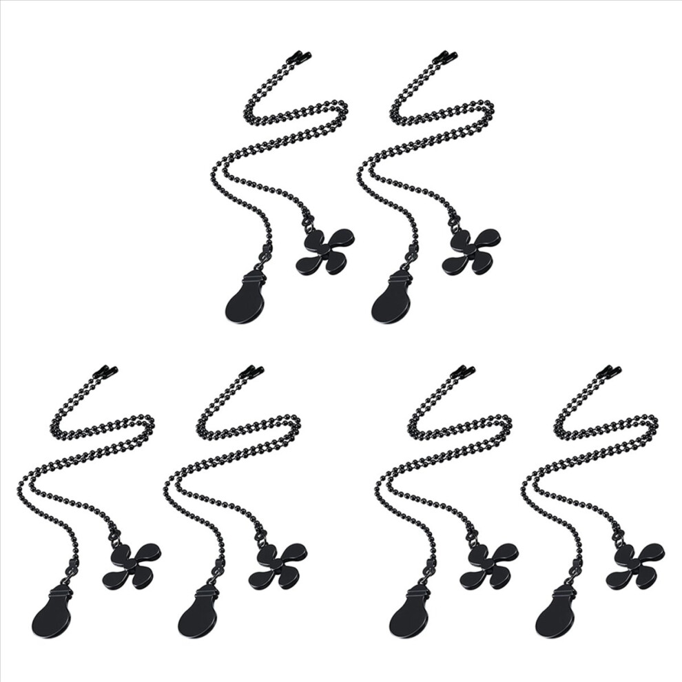 12X Ceiling Fan Pull Chain Fan Extension Chain Fan Chain Pulls Decorative 12 Inch Ceiling Fan Chain Extender Ornament C 4852070717854