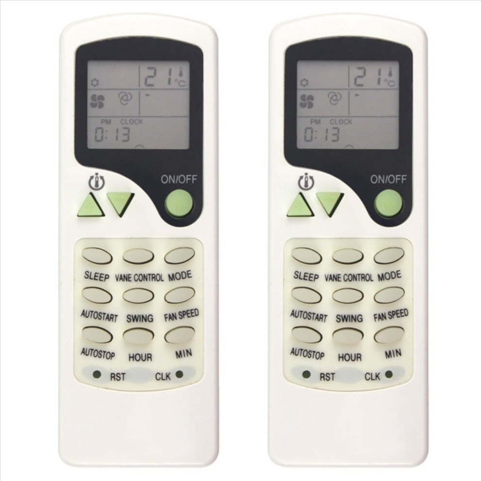 2X Air Conditioner Remote Control Wireless Remote Control Is Suitable For Chigo Air Conditioner Remote Control /Lw-01 4852070735971