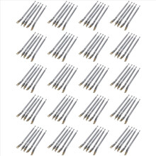 100 stuks 32 cm lengte 5 secties telescopische AM FM-radioantenne 180 graden
