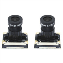2X 5MP OV5647 cameramodule, versie zonder nachtzicht, voor 75 graden 3,6 mm verstelbare focus 1080P HD webcam