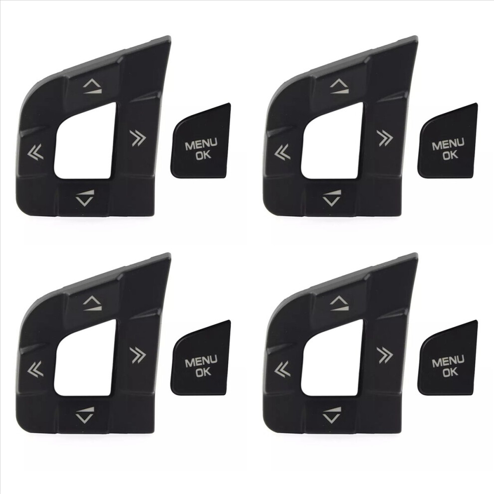 4X Steering Wheel Left Multi Function Switch Button Lr095537 For Sport For Xe Xf 2015-2019 4852070732017