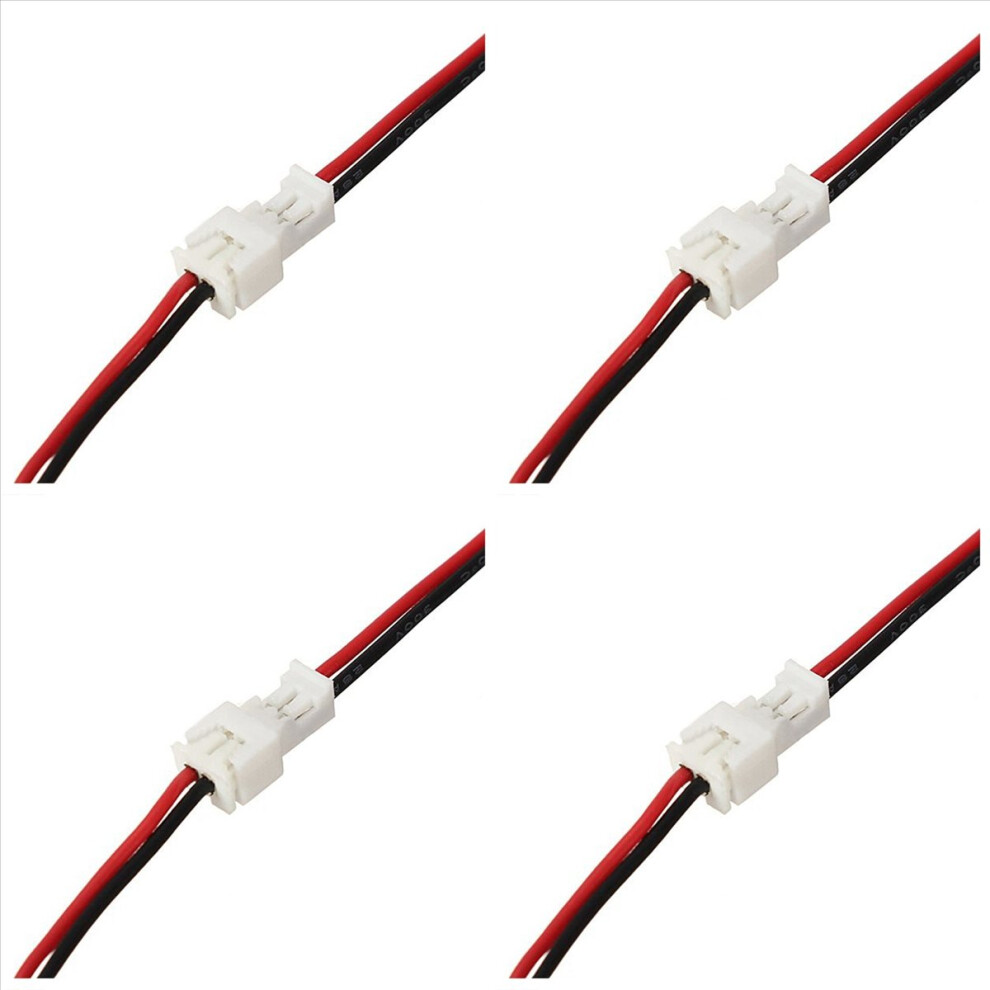 80Pcs Micro-Jst Ph 1.25 Male 2 Pin Connector With Wire Cables 4852070739009