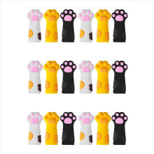 18 fundas protectoras para pinzas, bonitas fundas para tijeras de cutículas, herramientas de manicura y pedicura, tapa para pinzas de piel muerta.