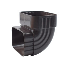 2x3 Inch Aluminum Downspout Elbow 90 Degree Gutter Connector for Efficient Water Flow Control