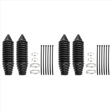 4X Car Universal Steering Rack and Pinion Boot Steering Rack Boot Tool Kit, Dustproof Silicone Inner Tie Rod Boot Set