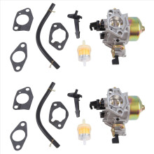 2 carburadores para motor de gerador GX340 GX390 GX420 188F 190F 11HP 13HP 16100-ZF6-V01