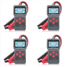 Testador de bateria automotiva 4X Micro-200 Pro 12/24V, analisador digital de sistema de bateria multilíngue para versão continental.