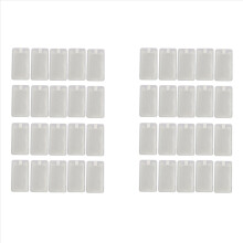 ESU-JB01 Adult Monopolar ESU Plate Professional Disposable Electrode Sheet Negative Plate 40 Pieces Per Package