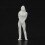 1:50 White Figures Architectural Model Human Scale HO Model Plastic Peoples,100 Pieces 6