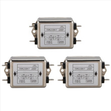 Filtro de potência triplo CW4L2-20A-T monofásico CA 115V/250V 20A 50/60Hz