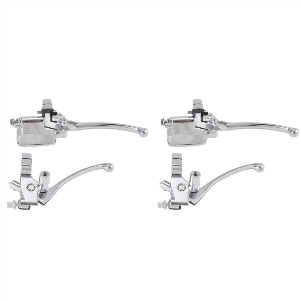 4Pcs Motorcycle Handle Brake Pump Clutch Hydraulic Brake Master Cylinder For Cb400sf Cb250 4852070750844