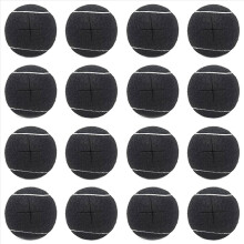 Conjunto de 16 bolas de tênis para proteção de pés de móveis e pisos. Bolas deslizantes universais pré-cortadas, resistentes e duráveis.