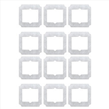 Conjunto de 12 panos de limpeza para o mini robô de limpeza de janelas WINBOT, modelo W-CC02-0012.