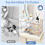6 Pack Stackable Plastic Storage Drawers, Clear Acrylic Organizer for Kitchen, Bathroom and Makeup 5