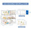 6 Pack Stackable Plastic Storage Drawers, Clear Acrylic Organizer for Kitchen, Bathroom and Makeup 2