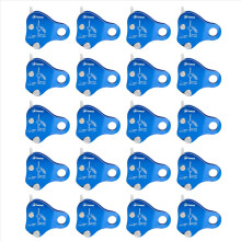 20X Safety Climbing Protective Ascender 220LB Climbing Protective Device Rope Grip 8-13MM Rope,Blue