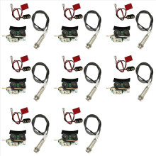 8X Under Saddle Piezo Pickup Onboard Preamp Systeem voor akoestische gitaar