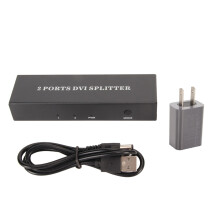 Rozdeľovač signálu s podporou 3D a iba zrkadlovým zobrazením, HDMI rozbočovač 1x2 výstup, 4K kompatibilný AV distribútor s vysokým
