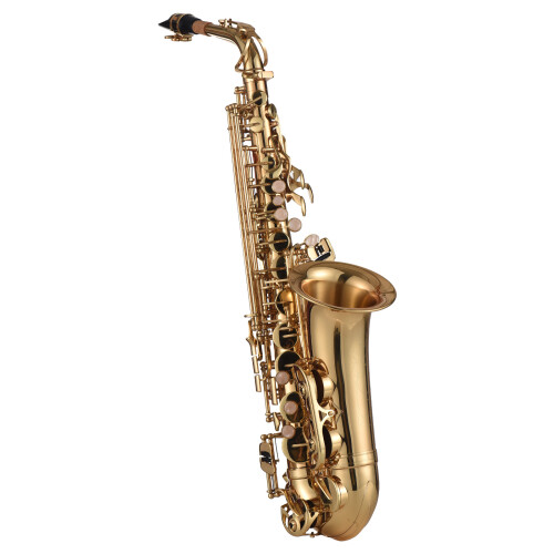 Eb-Altsaxophon, Messing, lackiert, Gold, 2
