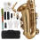 Eb-Altsaxophon, Messing, lackiert, Gold, 5