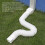Gutter Downspout Extender 11.5ft Adjustable Flexible Extension 2 Pack Universal Fit Rainwater Drainage White 4