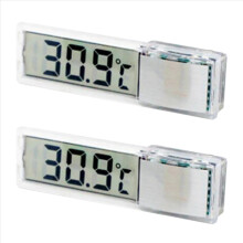 2X Aquariumthermometer Elektronische digitale aquariumtemperatuurmeting Aquariumtemperatuurmeter Aquariumaccessoires A