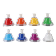 8 Pcs Schreibtisch Hand Glocke 8 Hinweise Bunte